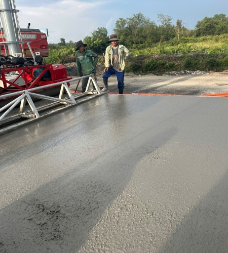 Thi công tram thu phí gói thấu CW2- Vành đai 3